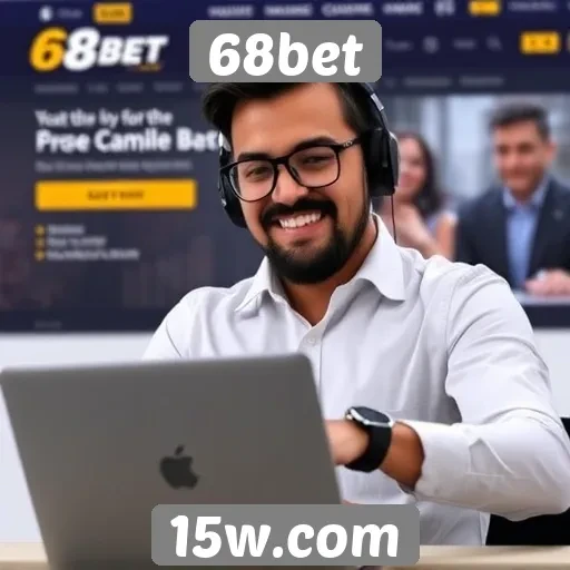 Experiência do usuário no site do 68bet